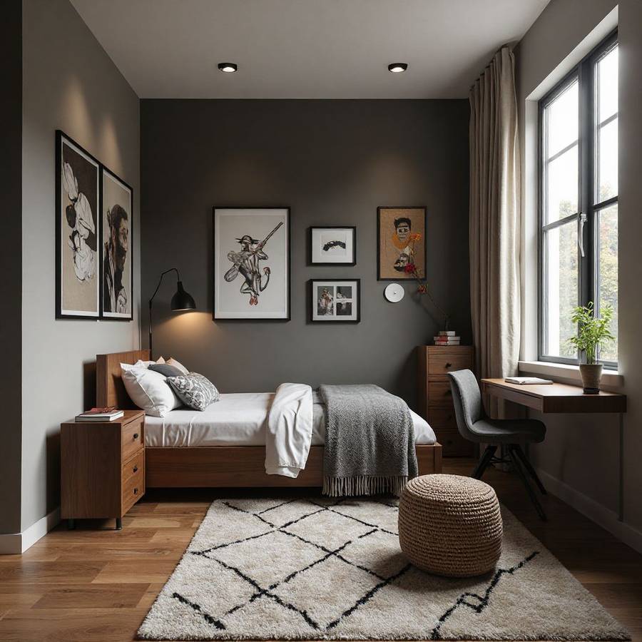 Male Dorm Room Ideas Ideas & Designs | RemodelAI