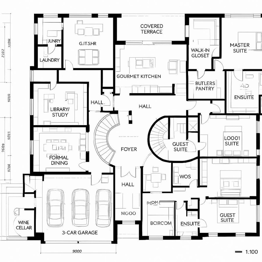 mansion floor plan inspiration 4