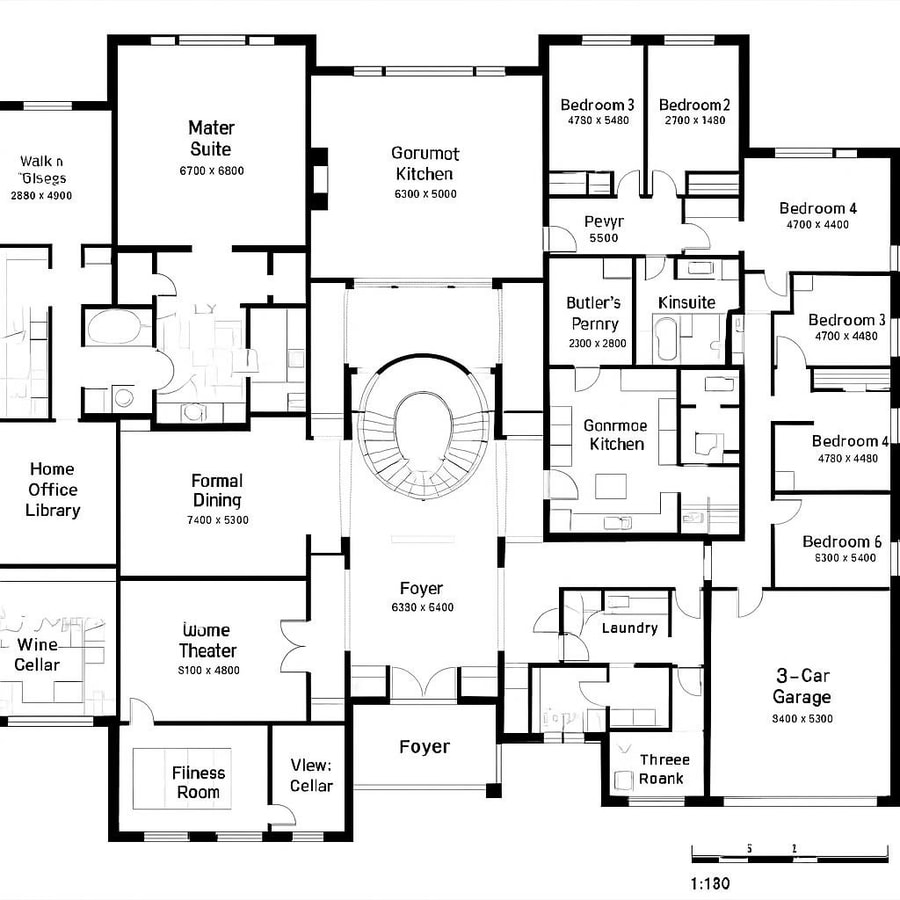 mansion floor plans inspiration 1