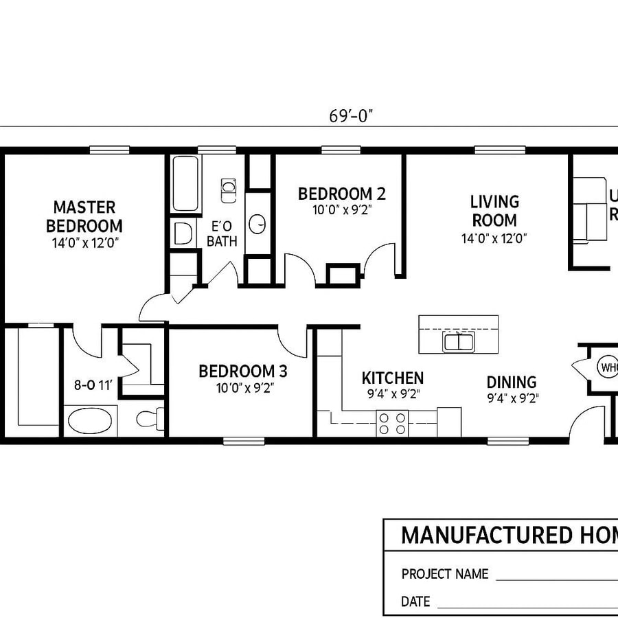 manufactured home floor plans