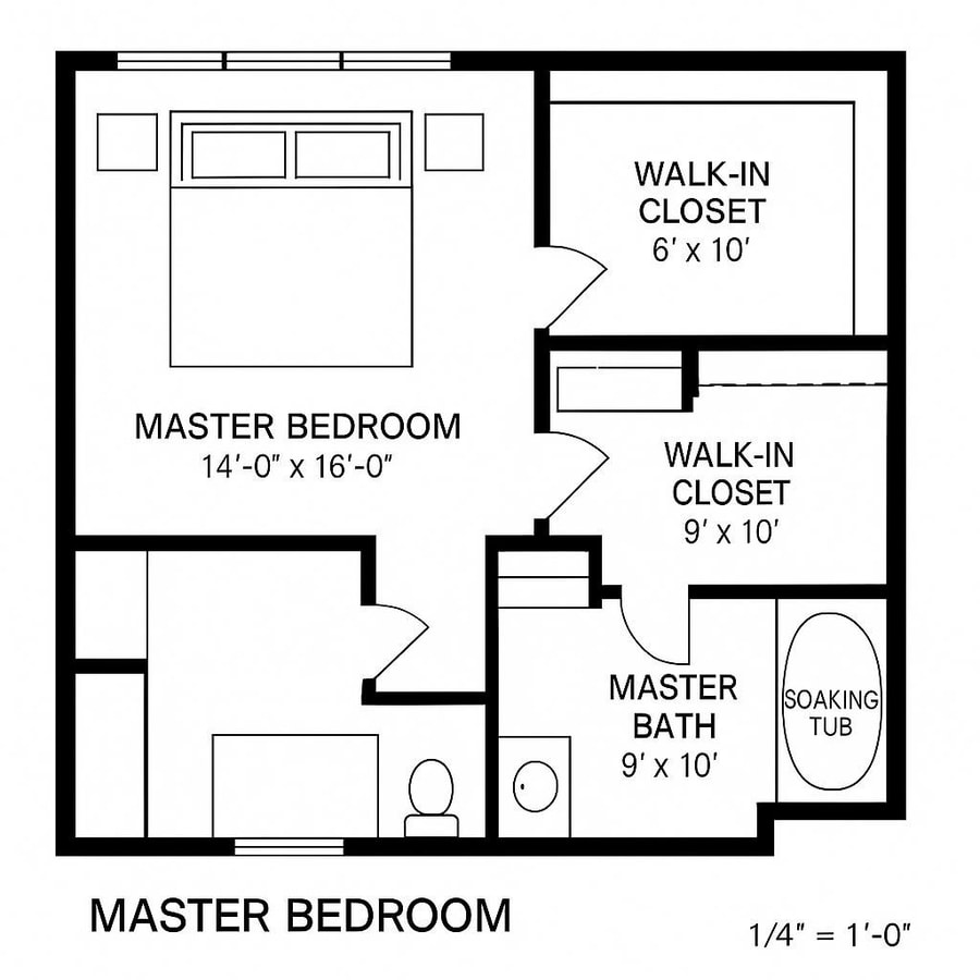 master bedroom floor plan inspiration 3