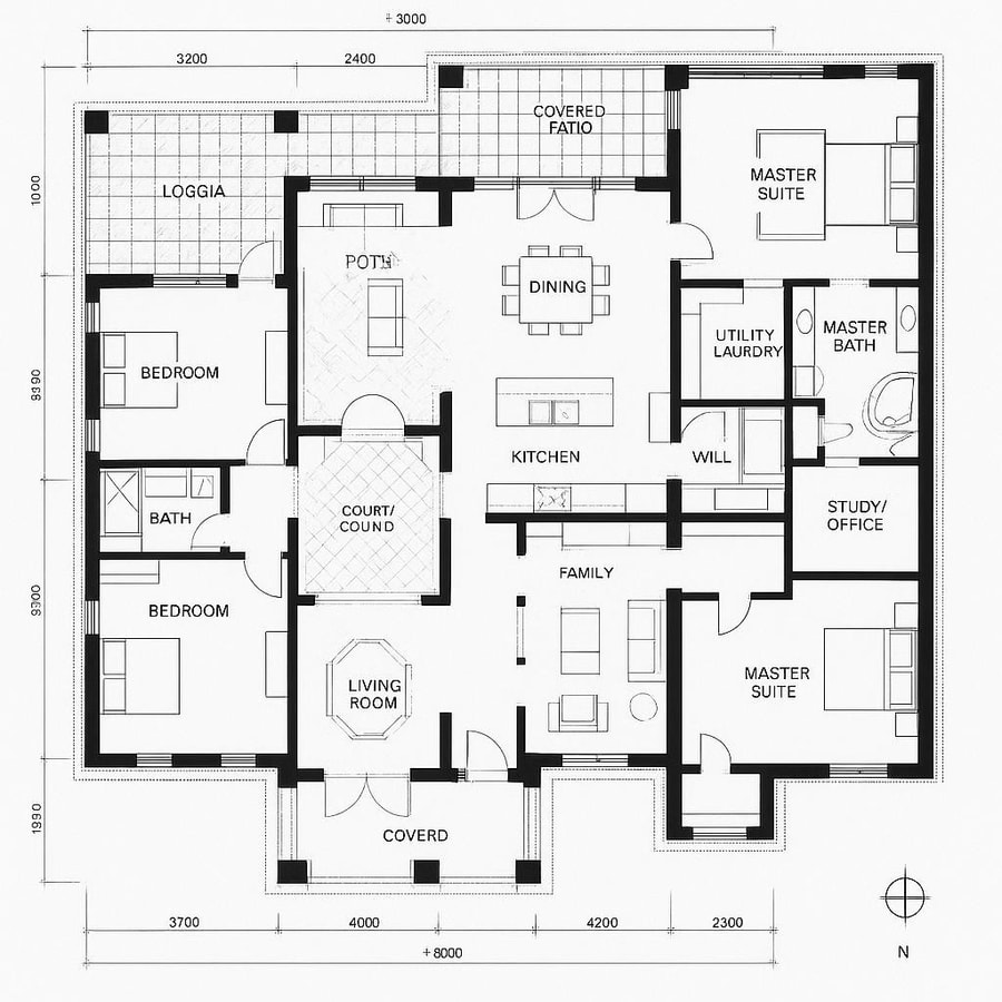 mediterranean house floor plans inspiration 4