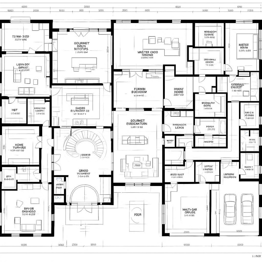 mega mansion floor plans inspiration 4