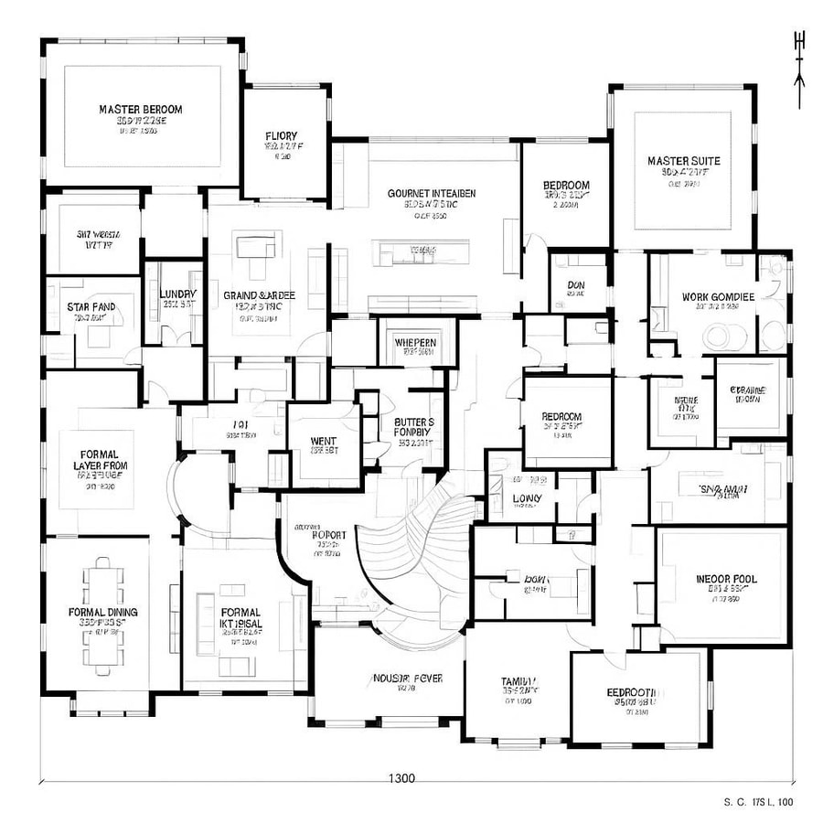 mega mansion floor plans inspiration 5