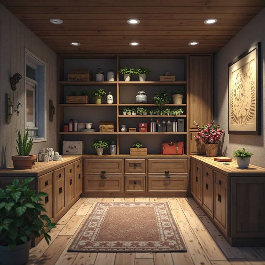 minecraft storage room ideas inspiration 1