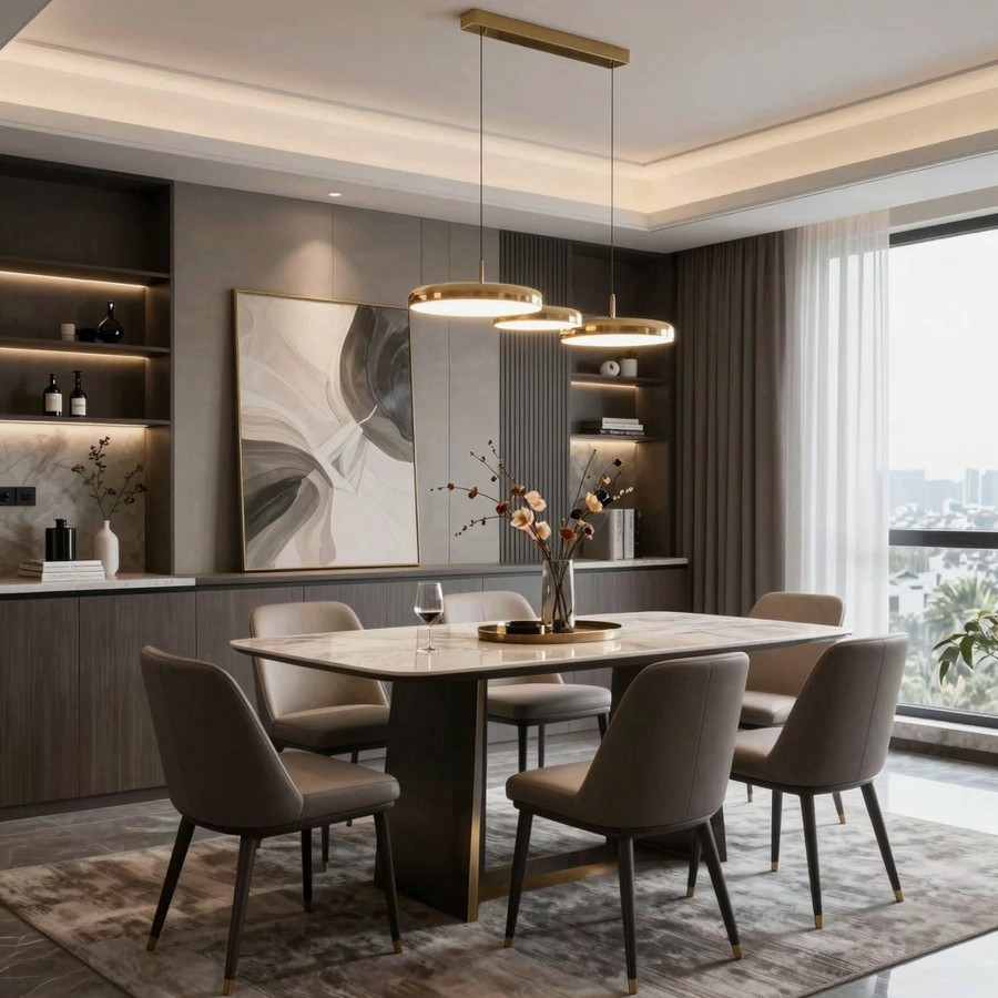 modern dining room decorating ideas inspiration 1