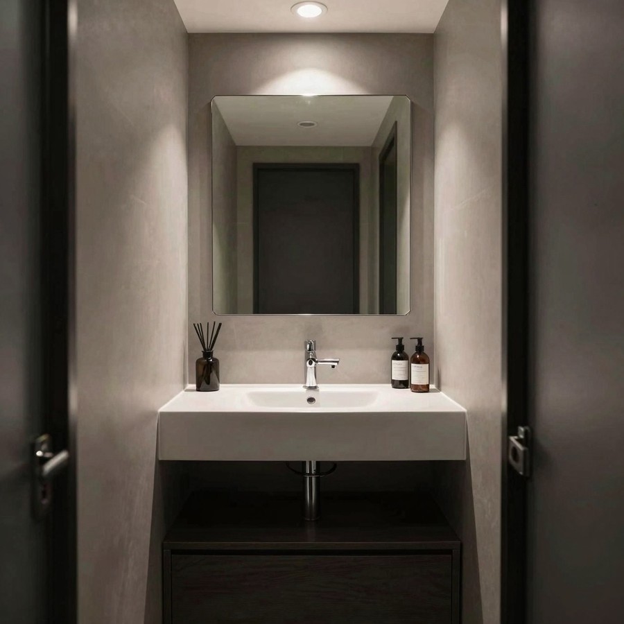 modern powder room ideas inspiration 3