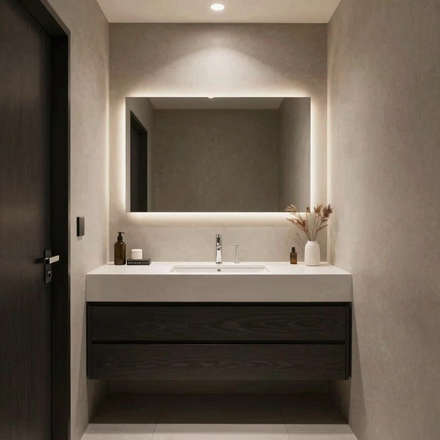 modern powder room ideas inspiration 4