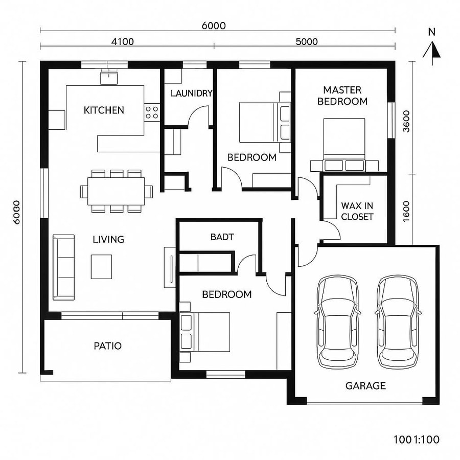 modern single floor house plans inspiration 2