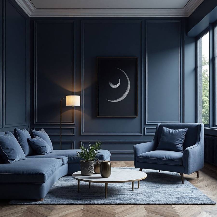 navy blue room ideas inspiration 1