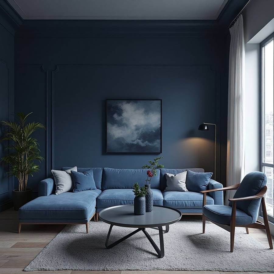 navy blue room ideas inspiration 3