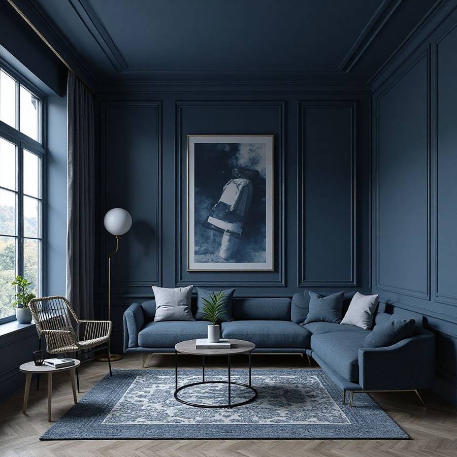 navy blue room ideas inspiration 4