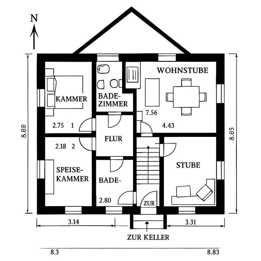 old german house floor plan inspiration 3