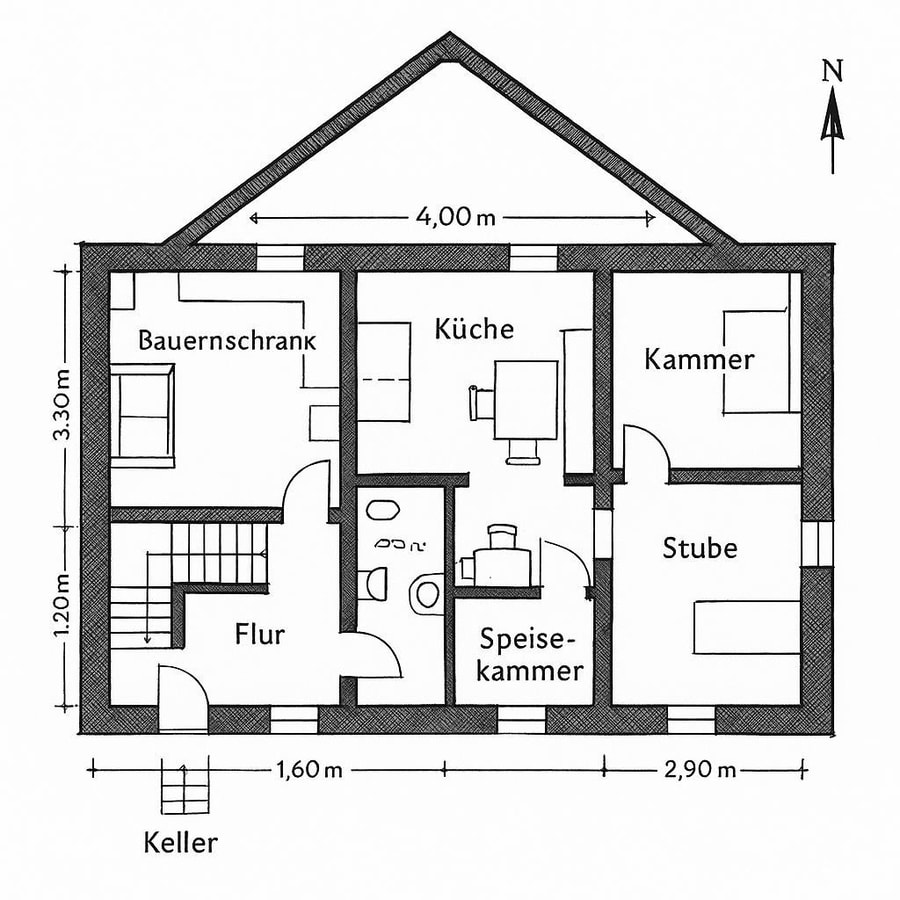 old german house floor plan inspiration 5
