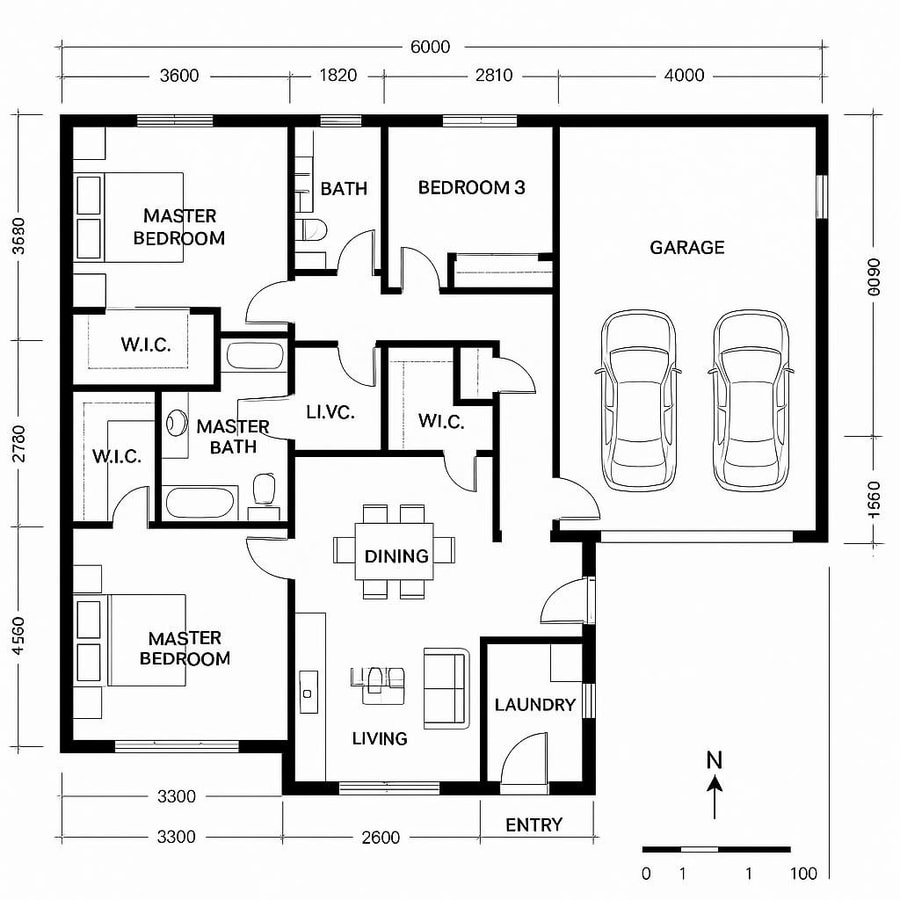 one floor house plans inspiration 1