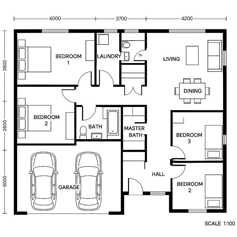 one floor house plans inspiration 5