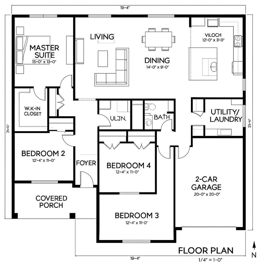 one story house floor plans inspiration 3