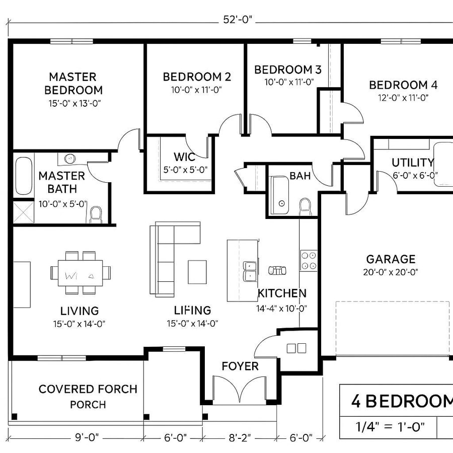 one story house floor plans inspiration 4