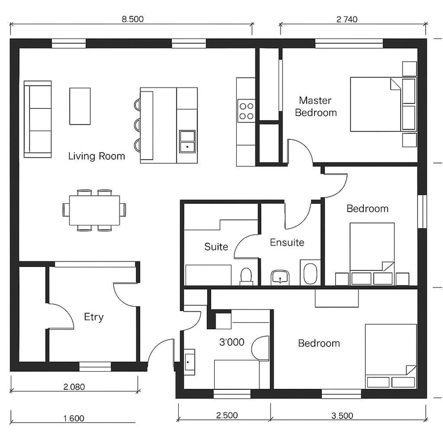 open floor house plans