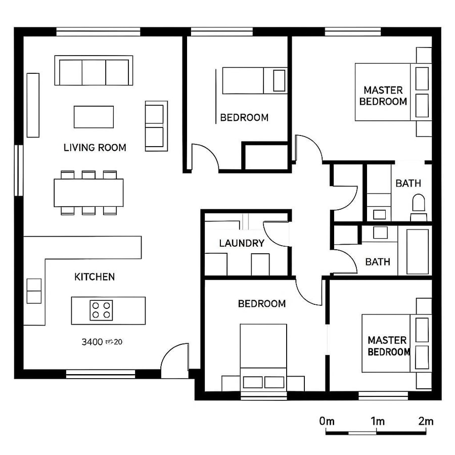 open floor plan house plans inspiration 3