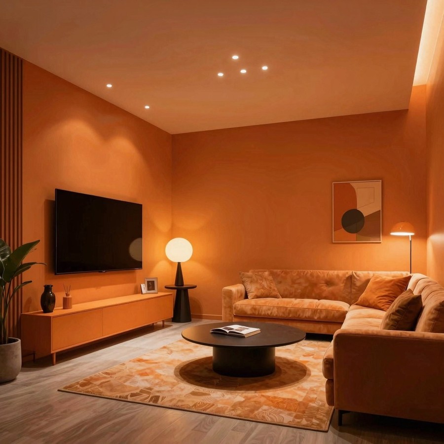 orange room ideas inspiration 4