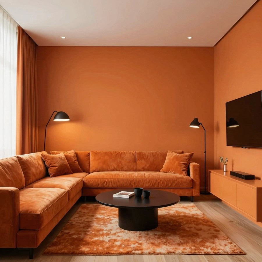 orange room ideas inspiration 5