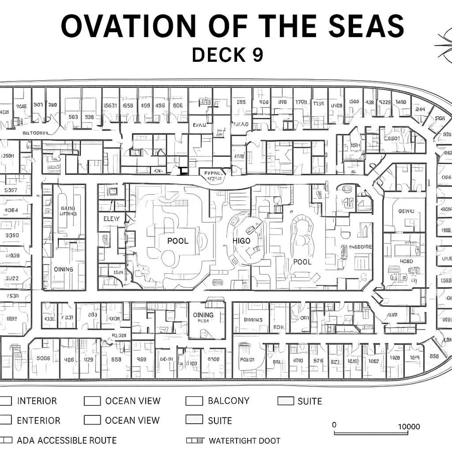 ovation of the seas floor plan inspiration 3