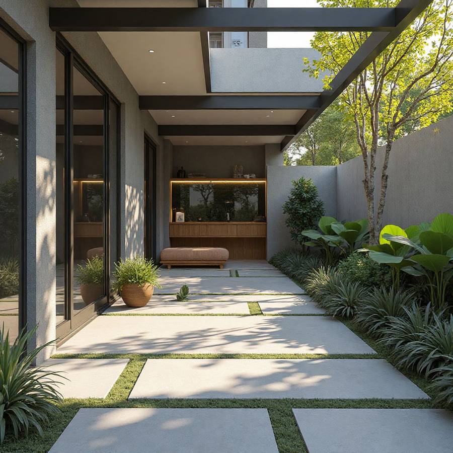 Painting Cement Patio Ideas & Designs | RemodelAI
