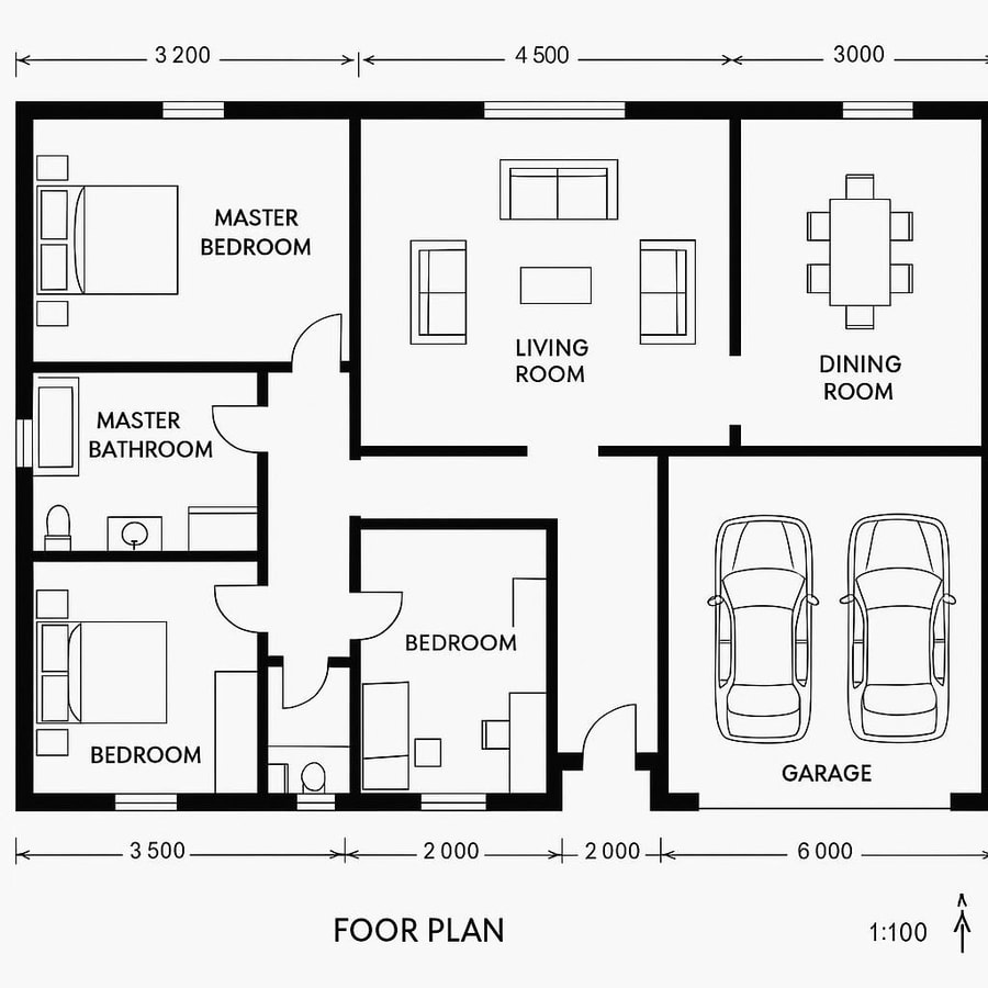 ranch house floor plan inspiration 4