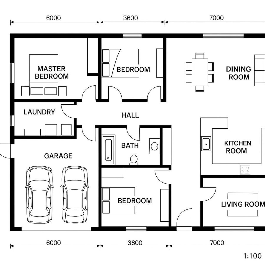ranch house floor plan inspiration 5