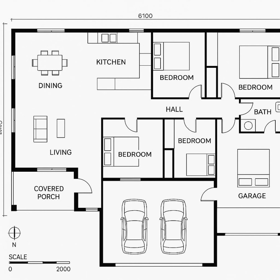 ranch style home floor plans
