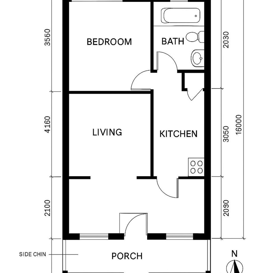 shotgun house floor plan inspiration 4
