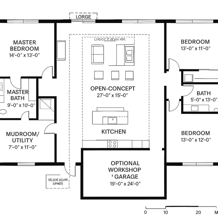 simple barndominium floor plans inspiration 2