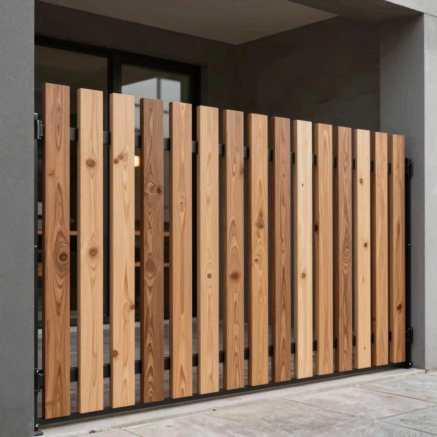 simple wood fence designs inspiration 4
