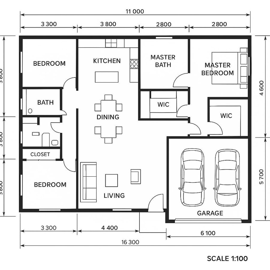 single floor house plans inspiration 1
