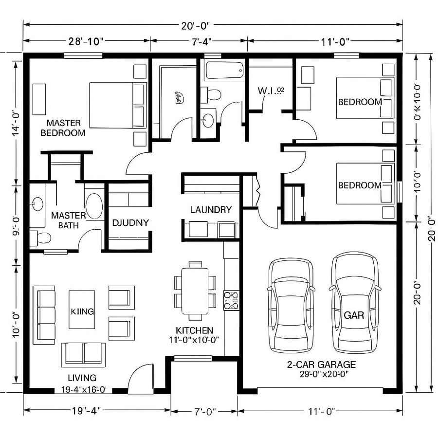 single story house floor plans inspiration 5
