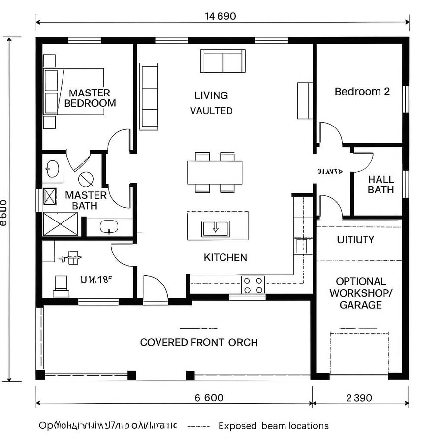 small barndominium floor plans inspiration 1