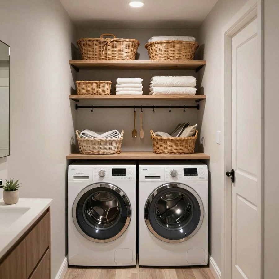small laundry room organization ideas inspiration 1