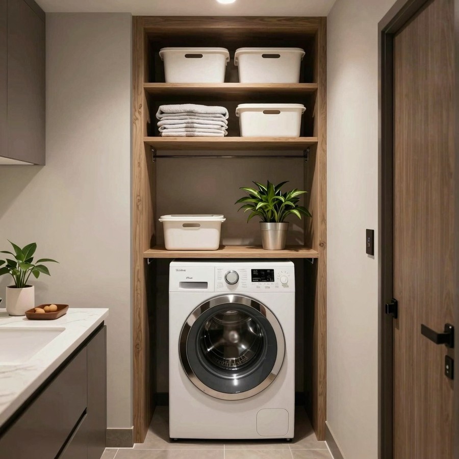 small laundry room organization ideas inspiration 3