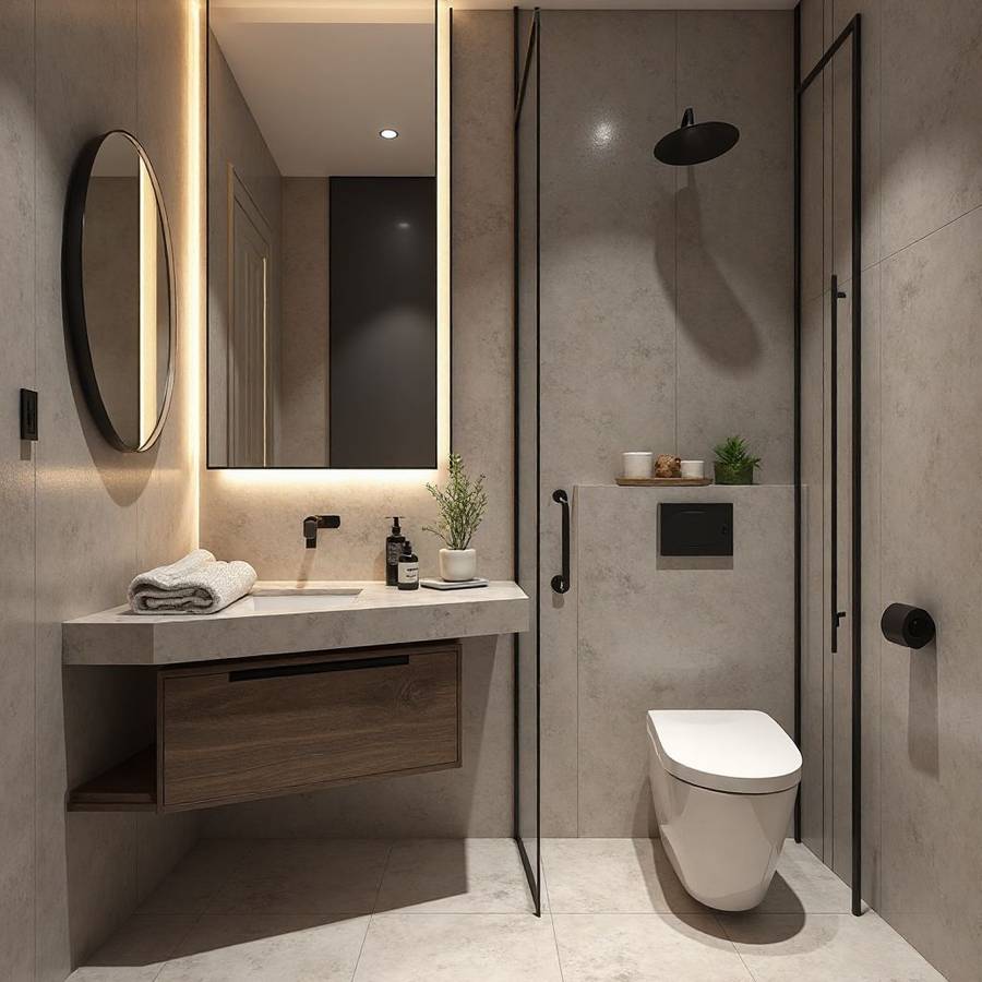 small powder room design ideas inspiration 5