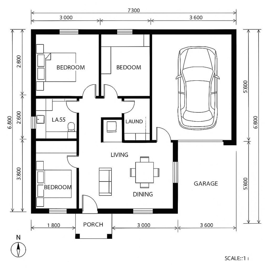 small ranch floor plans inspiration 1
