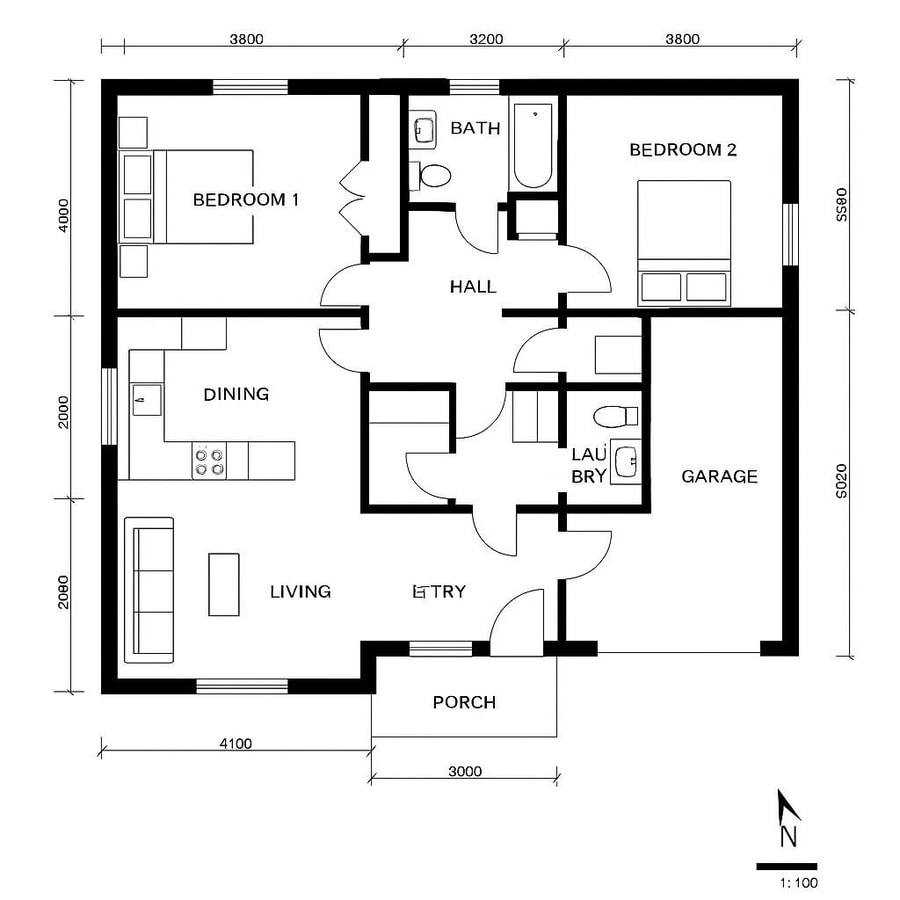 small ranch floor plans inspiration 4