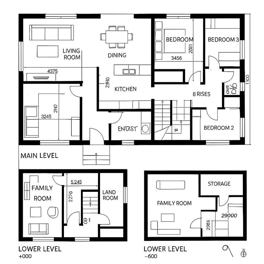 split level house floor plans inspiration 3