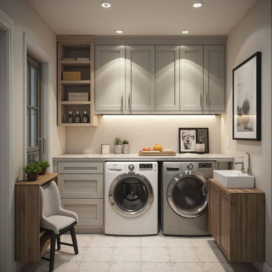 tiny laundry room ideas inspiration 1