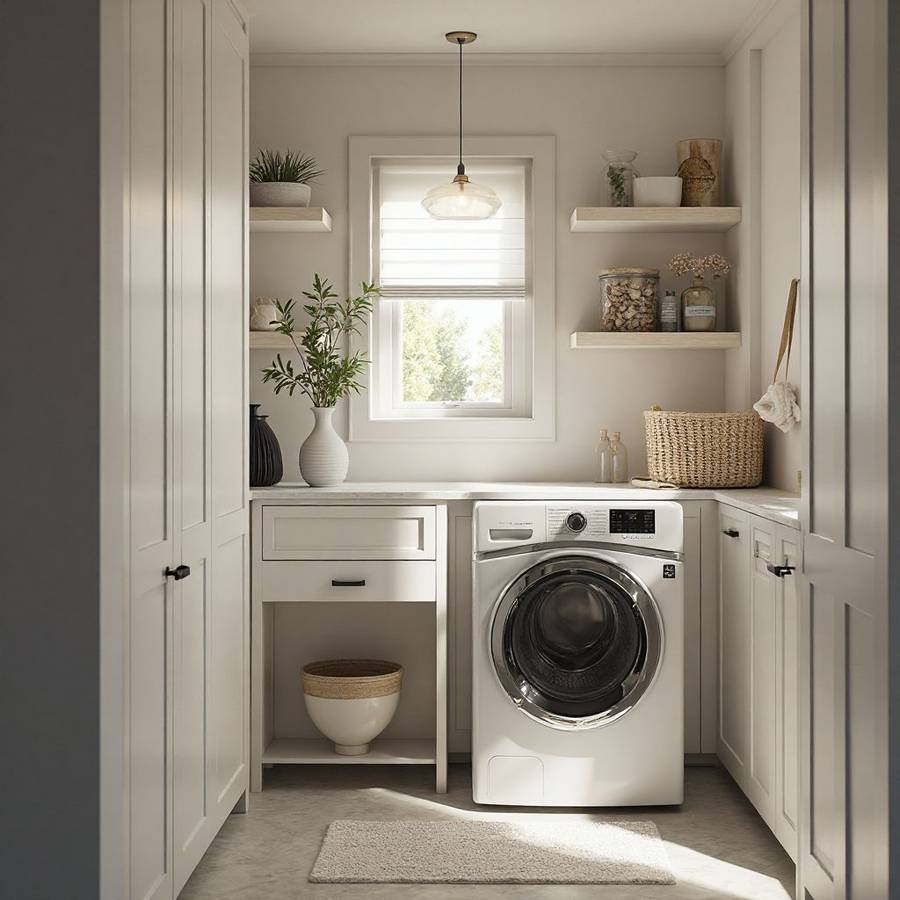 tiny laundry room ideas inspiration 2