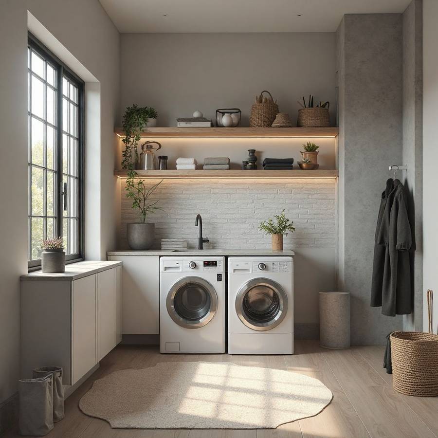 tiny laundry room ideas inspiration 5
