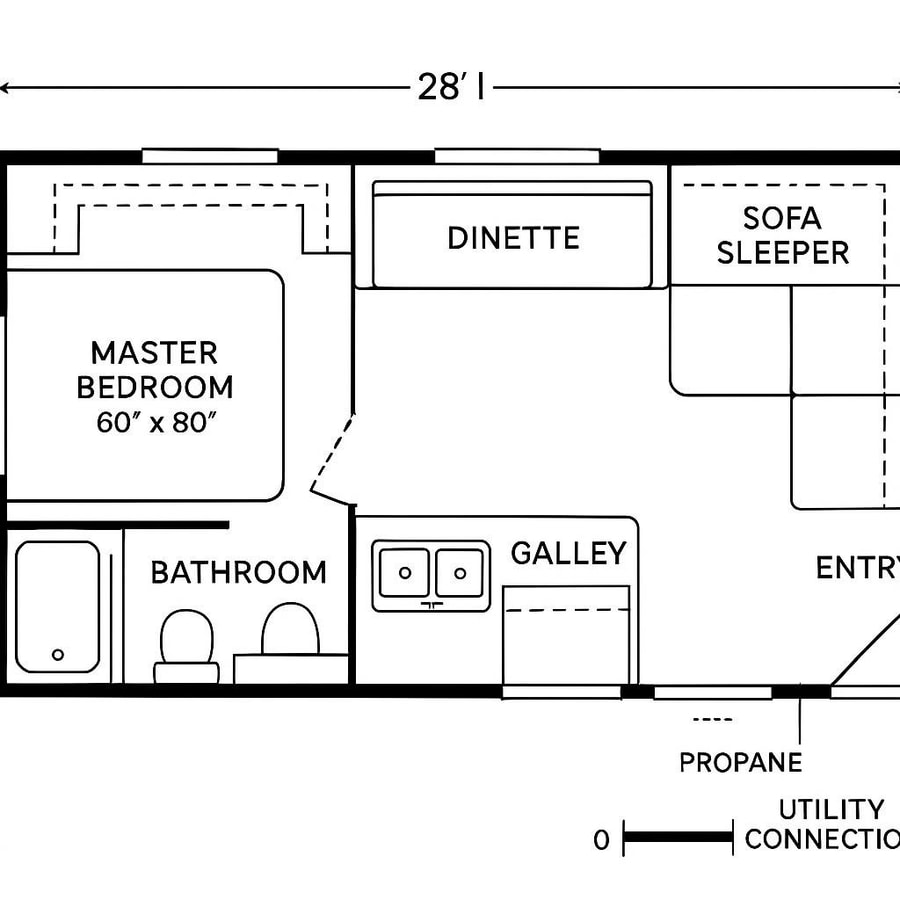 travel trailer floor plans inspiration 3