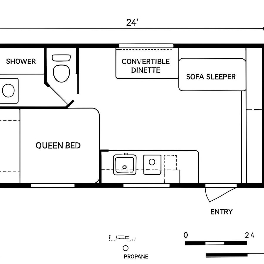 travel trailer floor plans inspiration 4