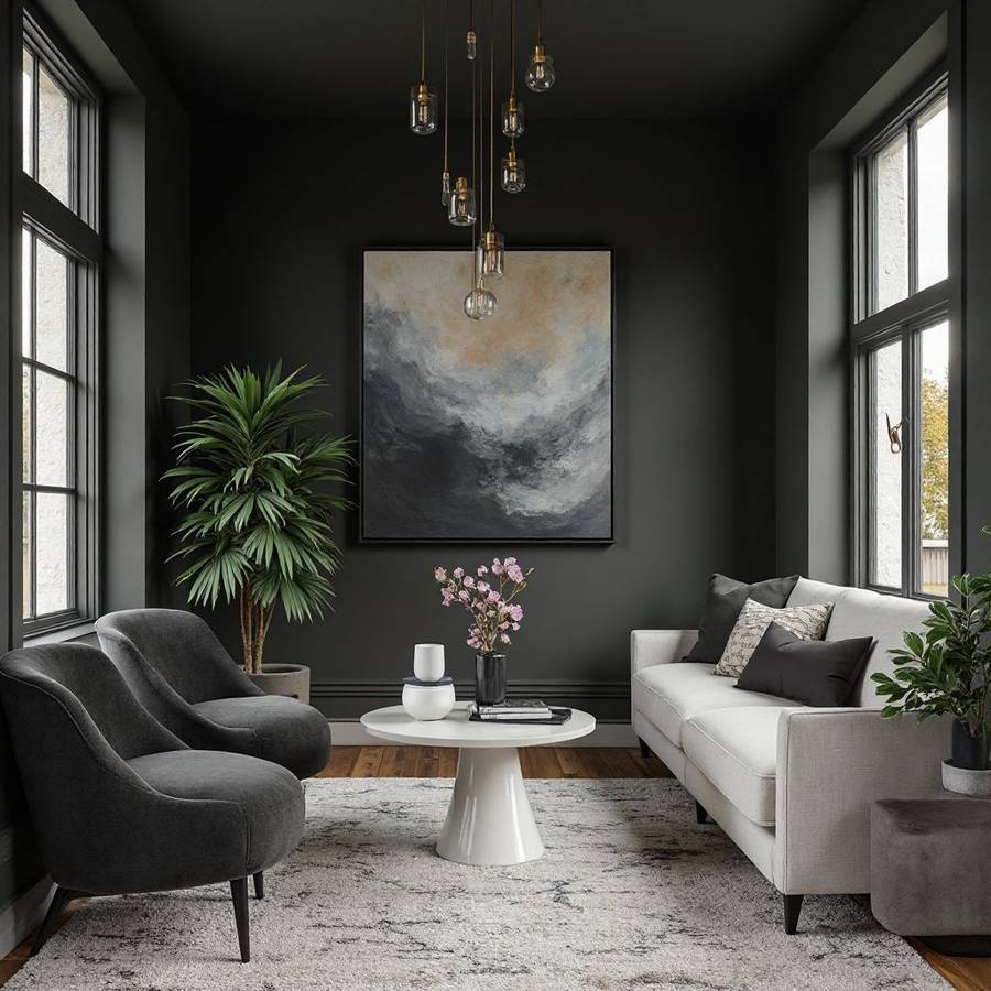 Tricorn Black Sherwin Williams Ideas & Designs | RemodelAI