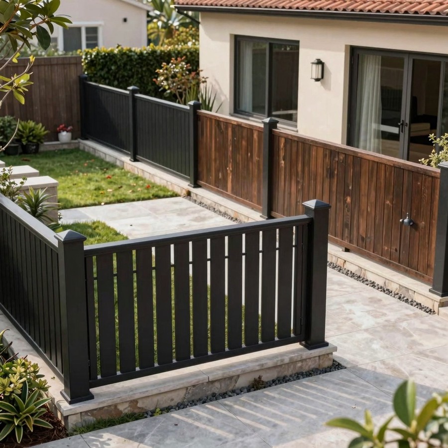 types of fencing for yards inspiration 1